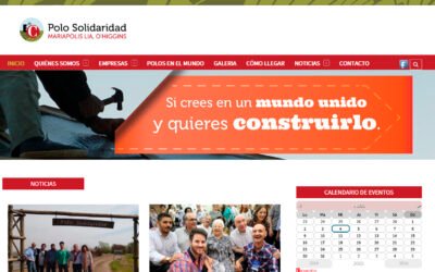 La EdC de estreno: web del Polo Solidaridad