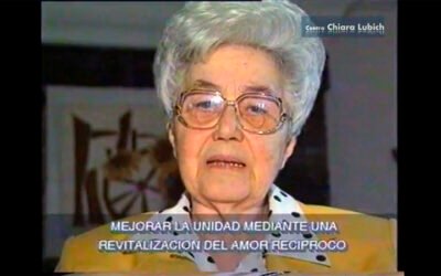 1998 – Chiara Lubich en Argentina: saludo de Pascua