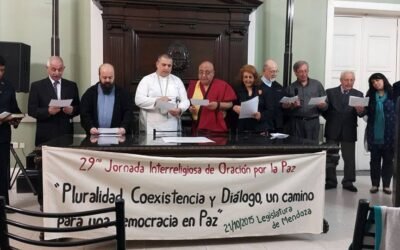 En la Legislatura de Mendoza por la paz
