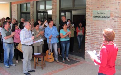 El salón de la Mariápolis ahora se llama «Auditorio Vittorio Sabbione»