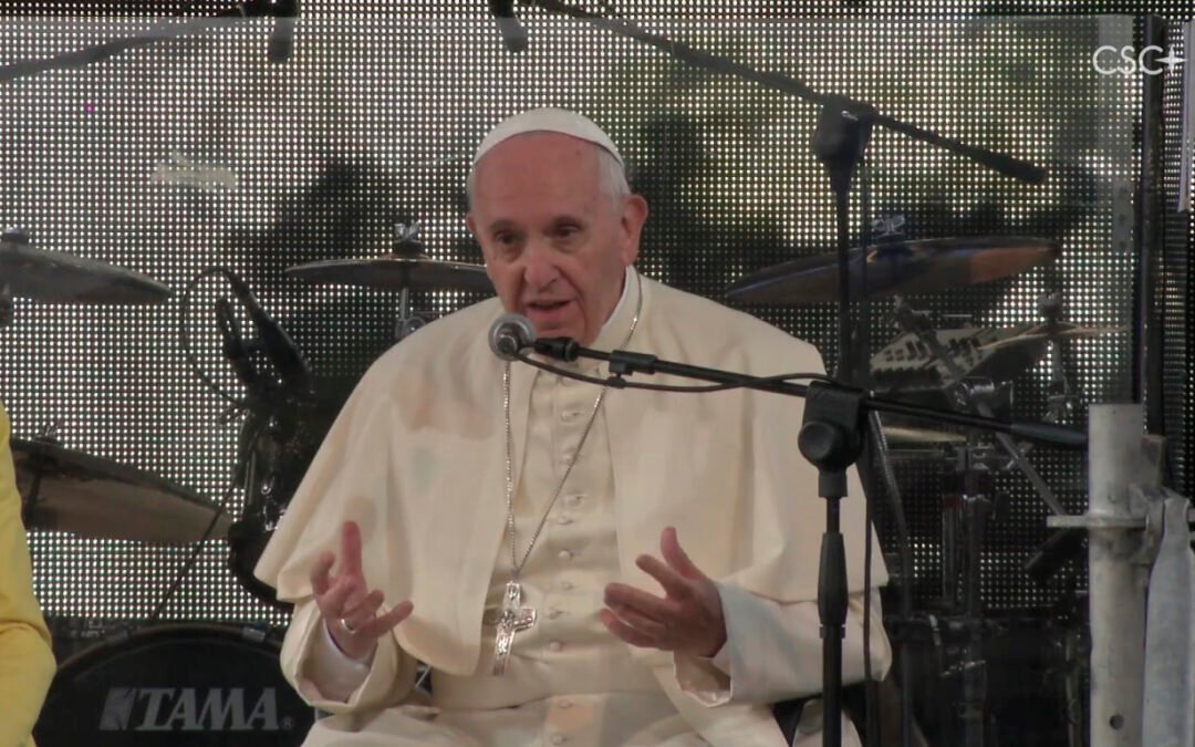 El Papa a la Mariápolis de Roma