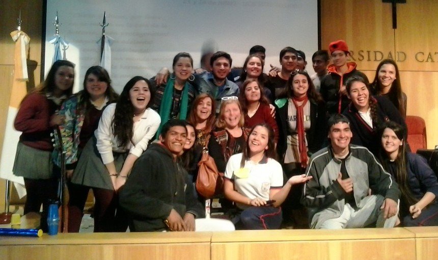 Los jóvenes se comunican con arte