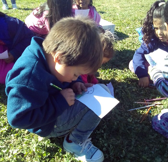 La alegría de los niños de «El Cepillo»