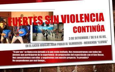 «Fuerte sin violencia» continúa en Montevideo