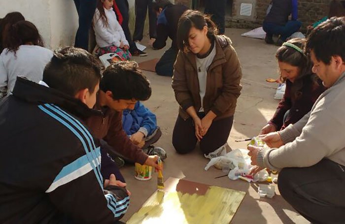 Los chicos abren caminos en San Nicolás