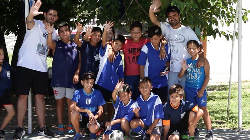 Barrio «El Tambo»: Un techo para la canchita