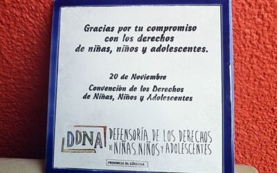 Reconocimiento al trabajo con niños
