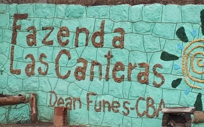 Con los fundadores de la Fazenda de la Esperanza