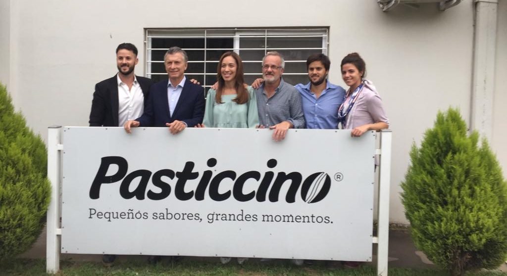 Macri y Vidal visitaron la fábrica Pasticcino