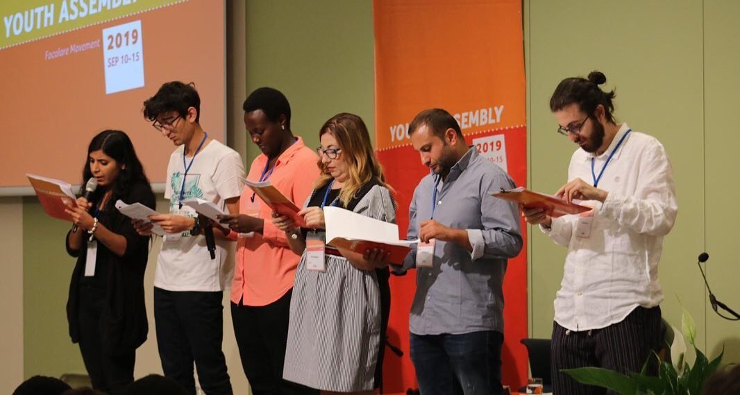 Finalizó la Asamblea Joven de los Focolares