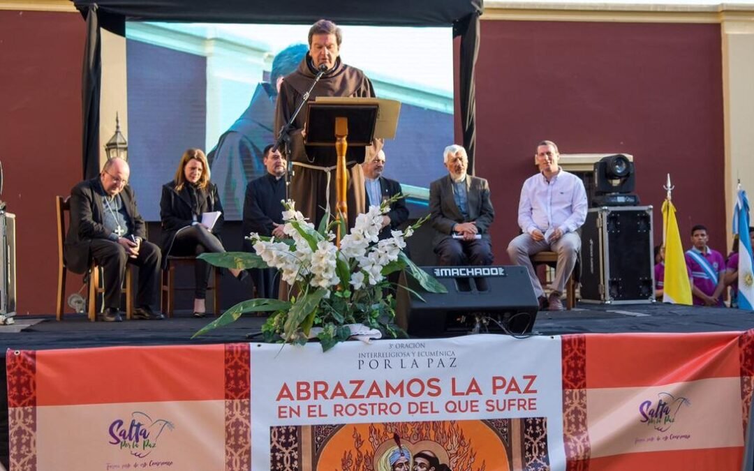 Abrazar la paz en el rostro del que sufre