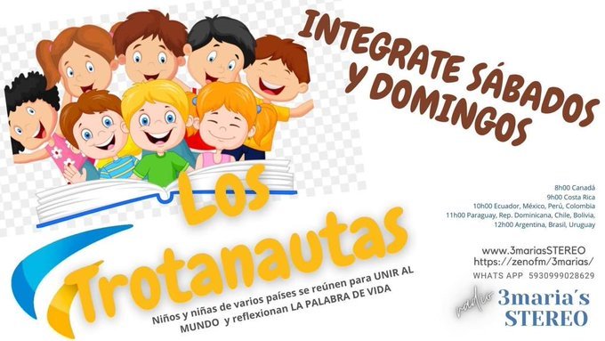 “Los Trotanautas” – Programa radial infantil